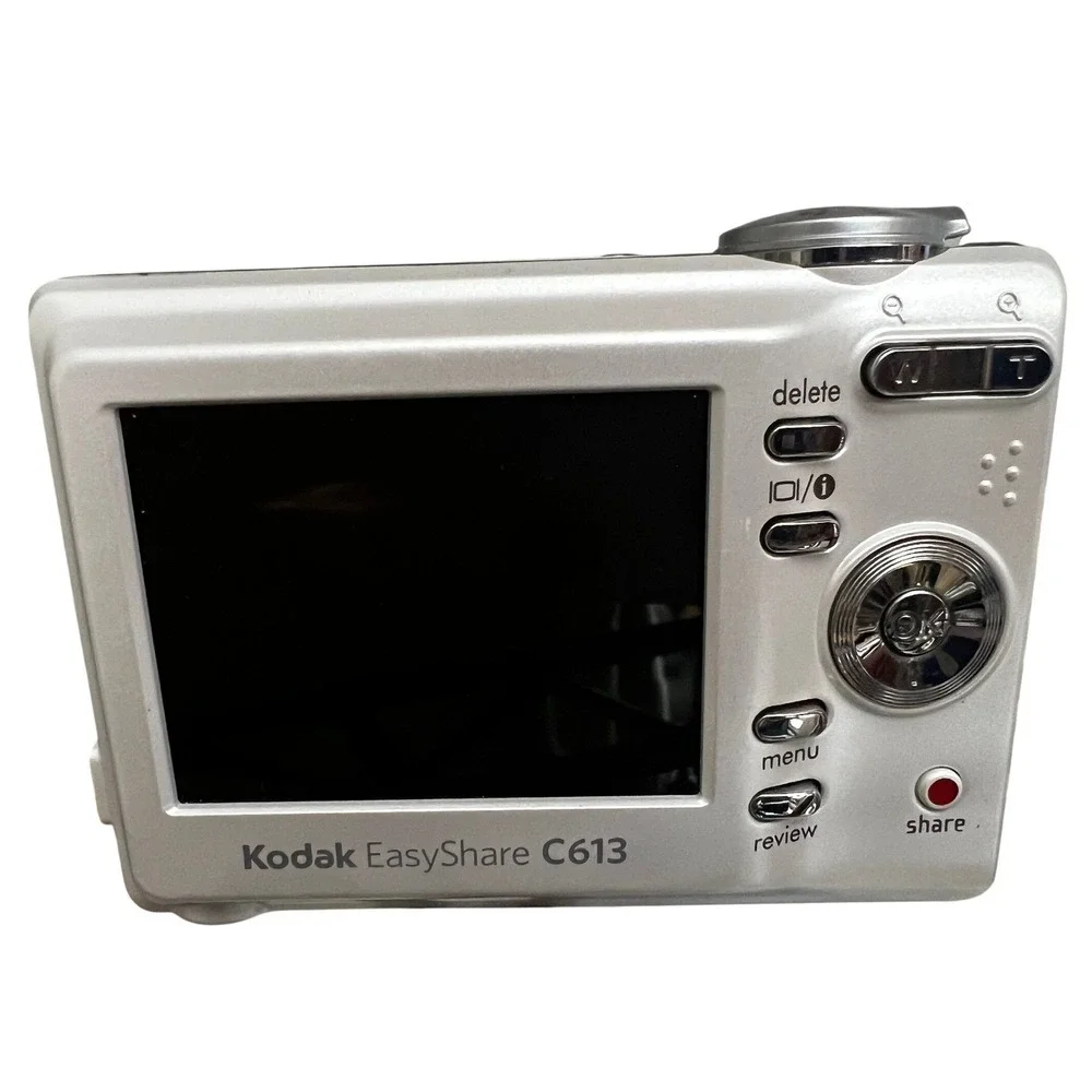 Kodak EasyShare C613 Digital Camera White‎ 3x Optical Zoom